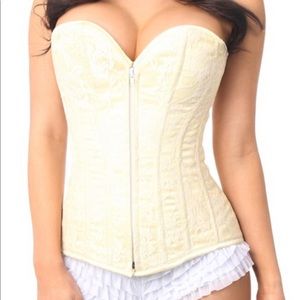 Ivory corset 3x